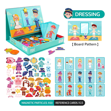 Magnetic Puzzle Box for Kids